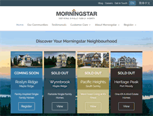 Tablet Screenshot of mstarhomes.com